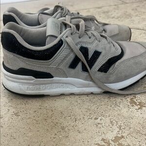 New Balance Women’s  Gray and Black Sneakers